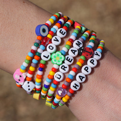 Colorful Bracelet Worded